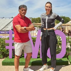 Sharapova se mira en el espejo de Nadal: "Ejemplo de pasión"