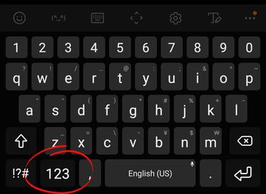 Mantén pulsado el botón 123 en el móvil y observa cómo se activa la ‘magia’