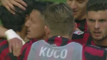 El día que el 'italiano' de Perú anotó en el Milan con pase de Matías Fernández