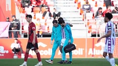 Marcos André tiene afectado el menisco y Garri es duda para medirse al Burgos