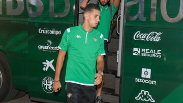 Feddal, con el Real Betis.