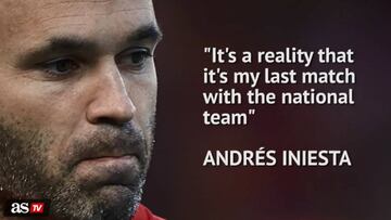 Iniesta - a legend departs