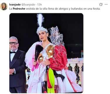 Cristina Pedroche y su vestido de Nochevieja: protagonistas de los mejores memes de Año Nuevo