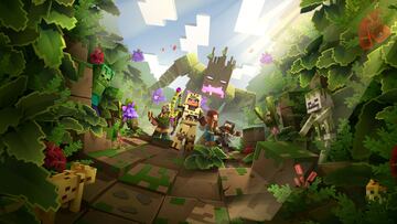 Minecraft Dungeons presenta su primer DLC, Jungle Awakens; llegar¨¢ en julio
