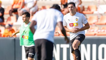 El Valencia trabaja a la espera de los internacionales