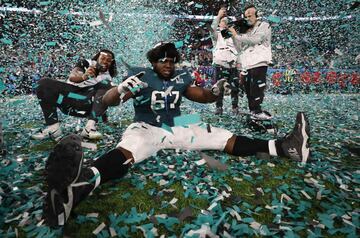 Así celebraron los Philadelphia Eagles su primer Vince Lombardi