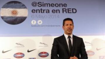 Simeone: “No sentimos presión, es responsabilidad"