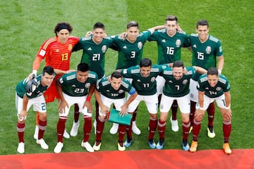 Las mejores imágenes del duelo entre México y Suecia