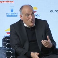 Tebas: "Si me preguntas si fue mano de Militao, no lo sé"