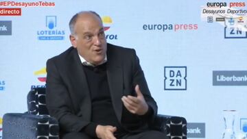 Tebas: "Si me preguntas si fue mano de Militao, no lo sé"