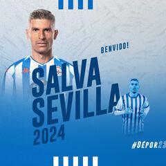 Oficial: Salva Sevilla ya es nuevo jugador del Deportivo