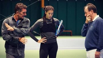 Sam Sumyk, exentrenador de Garbi&ntilde;e Muguruza.