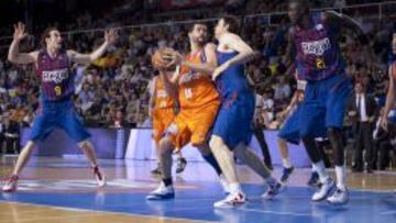 BAR&Ccedil;A-VALENCIA. El partido de la jornada se ofrece en Teledeporte.