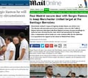 En Inglaterra dan por hecho que Ramos se queda en el Madrid