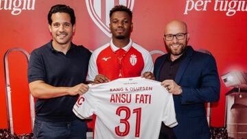 Oficial: Ansu, cedido al Mónaco
