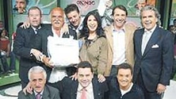 <b>RONDO CON SORPRESA. </b>Vekic y una bolsa madridista fueron los protagonistas del programa de ayer.