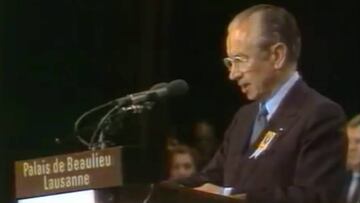 Samaranch y la frase con la que empezó el sueño: "A la ville du..."