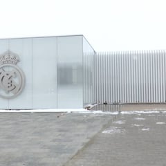 El Real Madrid suspendió el entrenamiento por la nieve