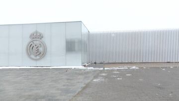 Heavy snowfall causes Real Madrid to cancel training