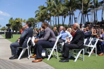 La presentación de El Clásico en Miami en imágenes