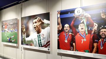 23/03/18 EXPOSICION FOTOGRAFICA EFE EL MENINO DE ORO 
 CRISTIANO RONALDO 