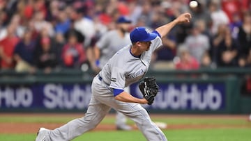 Mike Minor fue capaz de frenar la racha de 22 triunfos seguidos de los Cleveland Indians.