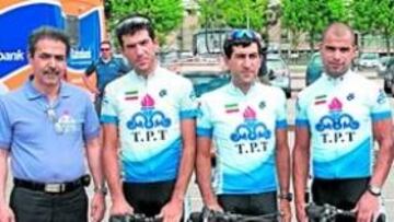 <b>EL EQUIPO. </b>El Petrochemical viajó a Cantabria con seis corredores, su director, el técnico y un médico.