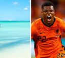 Dumfries, el lateral que Koeman evitó que acabara en el Caribe