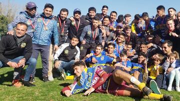Everton sub 19 se coronó campeón del Apertura.