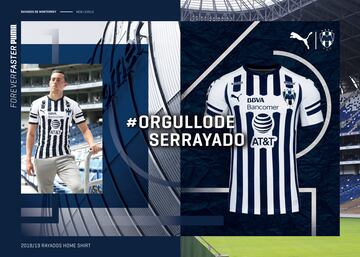 La nueva playera de Rayados en imágenes