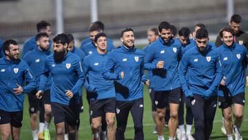 Los leones trotaron por Lezama tras ganar la Supercopa.