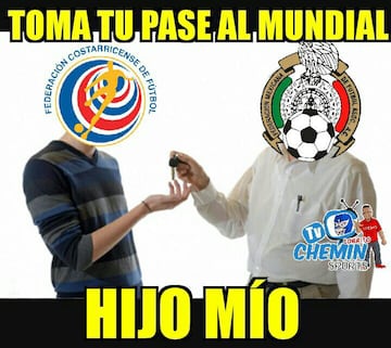 Los 25 mejores memes del empate entre México y Costa Rica