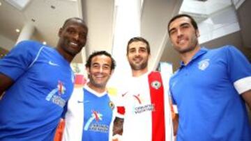 HÉRCULES. Nuevas equipaciones a un día del debut liguero.