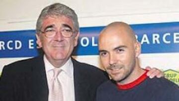 <b>PERICO ABSOLUTO.</b> Iván de la Peña ha desestimado ofertas mayores para quedarse en el Espanyol.