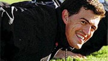 <B>ILUSIONADO</B>. El centrocampista ha vuelto a entrar en una convocatoria después de estar casi fuera del equipo. Ahora intentará aprovechar la oportunidad.