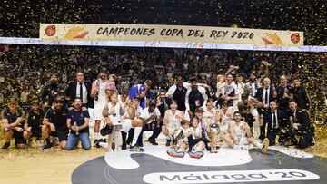El Real Madrid, campeón de la Copa del Rey 2019-20.
