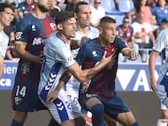 Imagen del partido de ida.