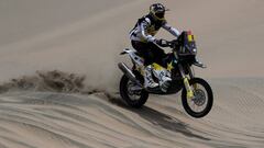 Quintanilla escala al primer lugar de la general en un día brillante