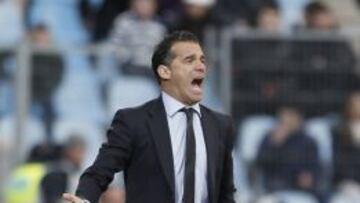 El entrenador del Getafe, Luis Garcia.