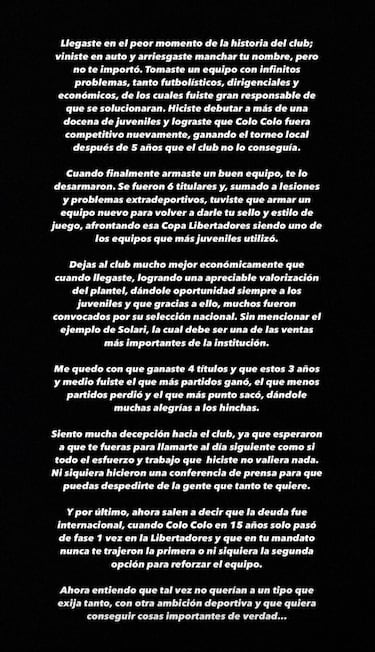 En el entorno de Gustavo Quinteros explotan: “Mucha decepción”