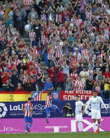 Gameiro celebra el 2-0.