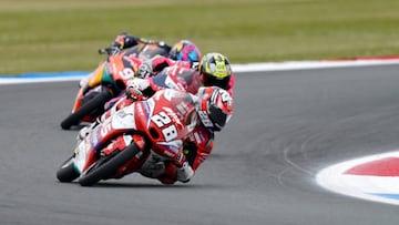 ASSEN, NETHERLANDS - JUNE 25: Izan Guevara of GASGAS Aspar Team and Spain during Qualifying for the MotoGP3 of Netherlands at TT Assen on June 25, 2022 in Assen, Netherlands. (Photo by Andre Weening/Orange Pictures/BSR Agency/Getty Images)