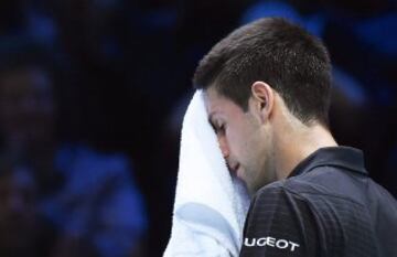 Novak Djokovic tuvo algunos problemas para superar a Nishikori.