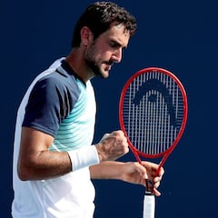 Cilic no falla ante Coria en su debut en Miami