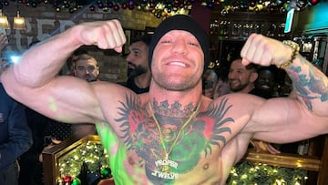 McGregor presume de lujo en honor a su negocio más preciado