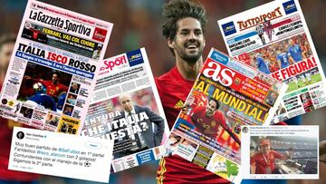 ¡Histórico! La prensa y las redes se rinden a la magia de Isco