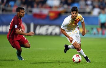 Joao Carvalho y Marco Asensio.