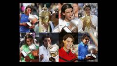 Nadal vs Federer: Las ocho finales de Grand Slam