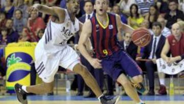 Tremmell Darden y Marcelinho Huertas.