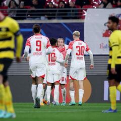 El Leipzig sigue convenciendo sin Olmo